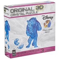 BePuzzled Deluxe 3D Crystal Jigsaw Puzzle Prince Adam Disney Beauty & The Beast Brain Teaser, Fun Decoration for Kids Age 12 and Up, 49 Pieces (Level 3) , Blue