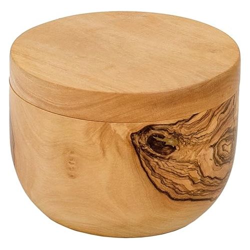  Berard 90070 French Olive-Wood Handcrafted Salt Keeper, Medium