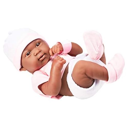  African American Black Baby Doll, La Newborn, Berenguer, Nursery Doll