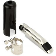 Berg Larsen Stainless Steel Alto Saxophone Mouthpiece - 100/1 Demo