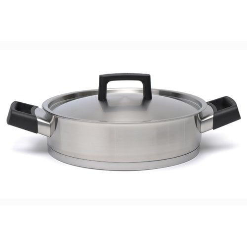  BergHOFF Ron 10 Covered Deep Skillet (SS)Blk Hndle