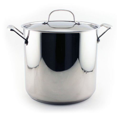  BergHOFF EarthChef Premium 1810 SS Stockpot, SS Lid, 10 Qt