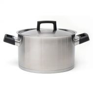 BergHOFF Ron 10 Covered Stockpot (SS)Blk Hndle