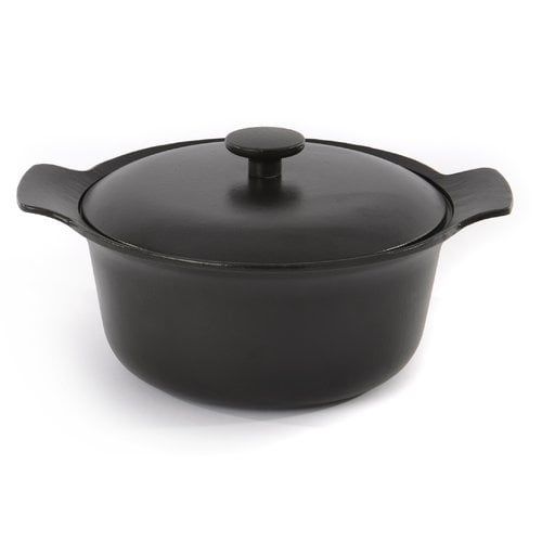  BergHOFF Ron Cast Iron Cov. Stockpot, 4.4 Qt, 10