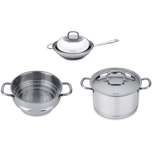  BergHOFF International CollectNCook 5 Piece Non-Stick Vegetable Stir-Fry Cookware Set