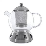 Berghoff Glass Tea Pot with Strainer, 5-1/2-Cups