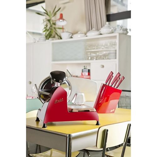  Berkel Bag Knife Block Red/Knife bag holds up to 6 knives/Design Knife Block/Knife bag adds a modern touch to the kitchen