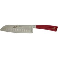 Van Berkel - Santoku Knife - Elegance Serie | Klingenlange: 18 cm | Griff: Rot