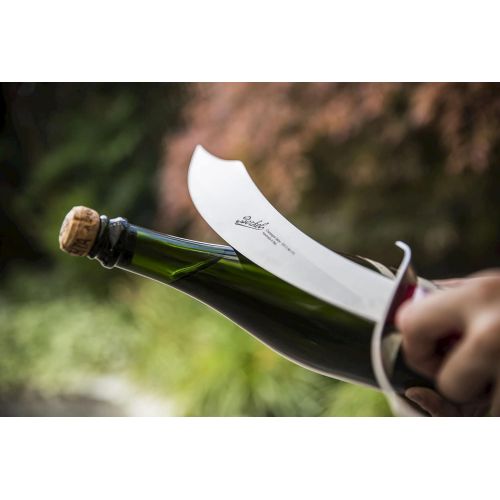  Berkel Superior Deer Horn Stainless Steel Champagne Sabre/Luxury accessory for quality tasting of Champagne/Saber ensures a clean cut/For the scenographic opening of bottles
