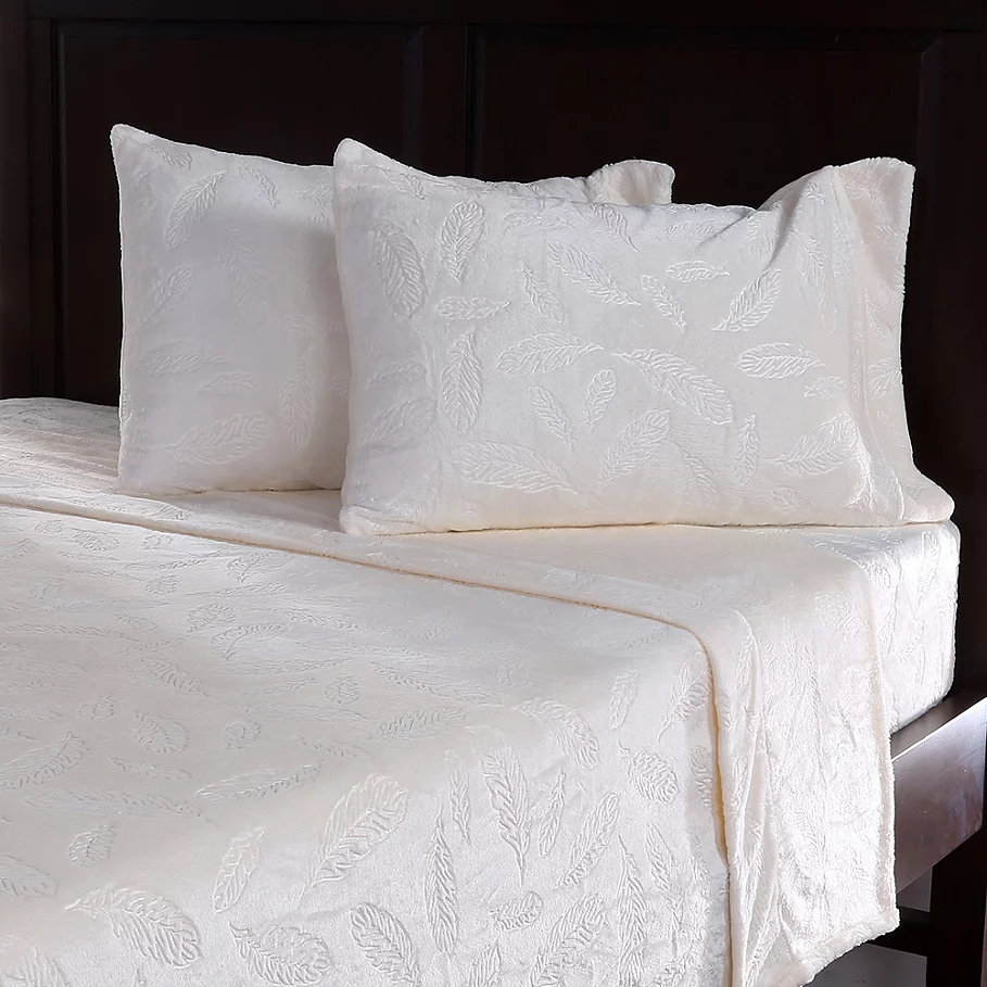 Berkshire Blanket Berkshire VelvetLoft Embossed Feather Sheet Set