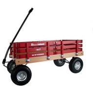 Berlin F600 Amish-Made All-Terrain Tires Loadmaster Wagon, Red