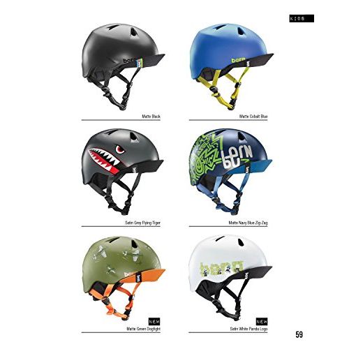 번 Bern Summer Childrens Helmet, Jr. Nino Kids Sport Bike Helmet with Visor