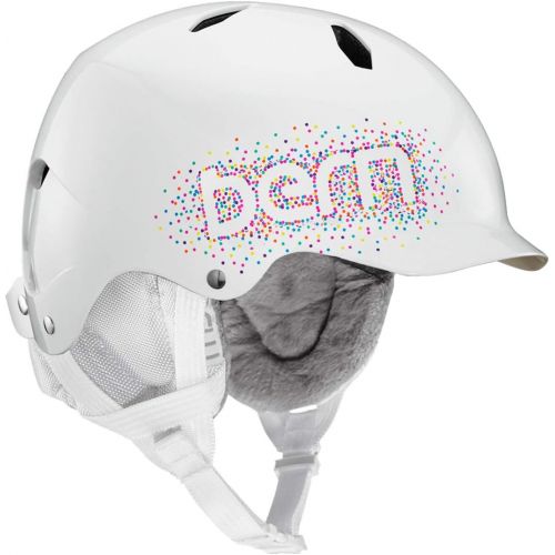 번 Bern Bandito Youth Helmet Satin Patriot Brimstyle