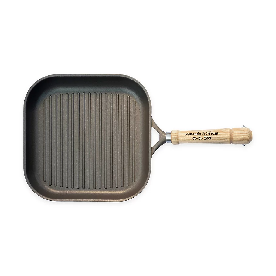 Berndes Tradition Induction Nonstick Grill Pan in Black