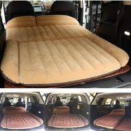 SUV Air Mattress, Berocia Thickened Car Bed Inflatable Home Air Mattress Portable Camping Outdoor Mattress, Flocking Surface, Fast Inflation