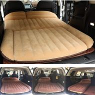 Berocia SUV Air Mattress, Thickened Car Bed Inflatable Home Air Mattress Portable Camping Outdoor Mattress, Flocking Surface, Fast Inflation