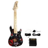 Berry Toys Angry Birds Flock On 30 Electric Guitar Set with 5W Amplifier, Black