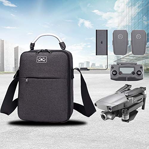  Bescita bescita Drone Rucksack Handtasche, Wasserdichter Rucksack Reisetasche Outdoor Carry on Storage Bag Portable Tasche fuer DJI Mavic 2 PRO/Zoom Drone (Blau)