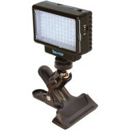 Bescor LED-70 On-Camera Video Light with Swivel Ball Head Mounting Clamp