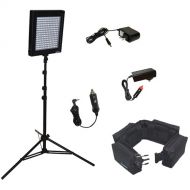 Bescor LED-200SBX 1 Light Kit with Battery Belt