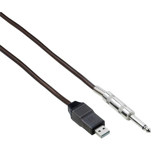  Bespeco USB Guitar and Instrument Interface 6-Feet Cable with Built-In Sound Card