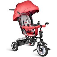 [아마존 핫딜] [아마존핫딜]Besrey besrey Kids Trike 7 in 1 Baby Tricycle Stroller Bike with Push Handle, Rear Facing Seat, for Toddler Boys/Girls, 1-6 Years