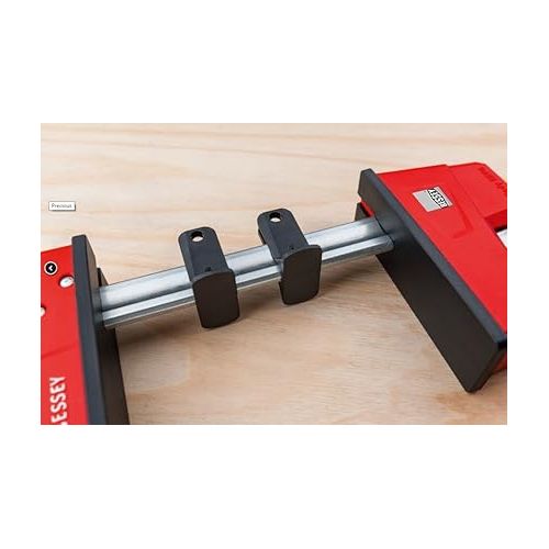  BESSEY KREX2440 K Body REVO Clamp Kit, 2 x 24 In., 2 x 40 In. and 2 KBX20 Extenders - 1700 lbs Nominal Clamping Force. , Spreader, and Woodworking Accessories - Clamps and Tools for Cabinetry