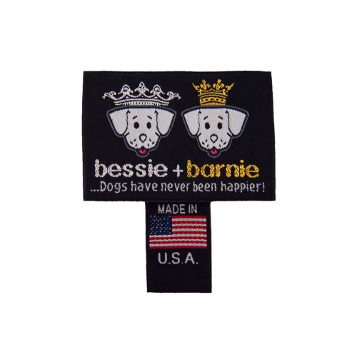  Bessie and Barnie Extra Plush Faux Fur Textured Stripe Bagel Dog and Pet Bed