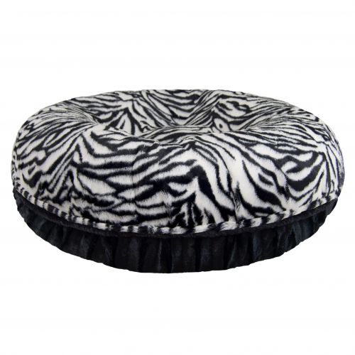  Bessie and Barnie Bagel Zebra Bolster