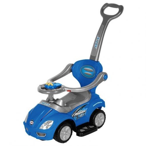  Best Ride On Cars Blue 3-in-1 Push Car by Best Ride On Cars