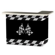 Best of Times Racing Checkered Flag Portable Patio Bar by Best of Times
