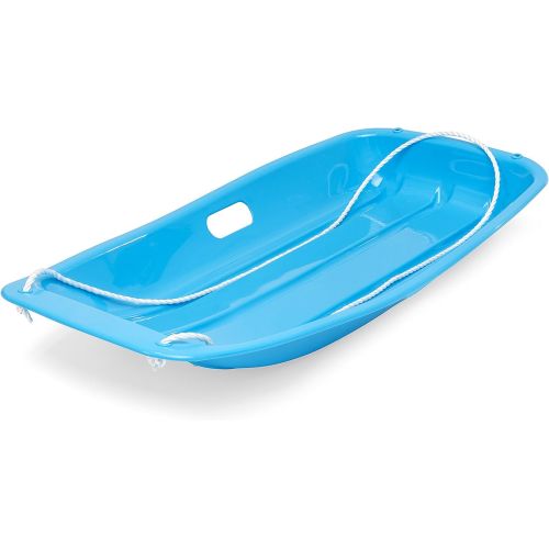  [아마존베스트]Best Choice Products Toboggan Sled - Blue, 35in