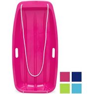 [아마존베스트]Best Choice Products Toboggan Sled - Pink, 35in