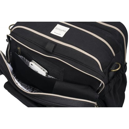  Best SoYoung Charlie Diaper Bag/Backpack - Unisex - Stylish Design - Changing Matt - Laptop...