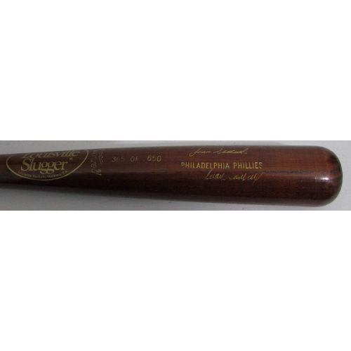  Best Authentics Juan Samuel Phillies Signed Louisville Slugger Baseball Bat 365/650 JSA 144305