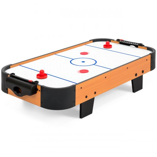  Best Choice Products 40in Air Hockey Table w Electric Fan Motor, 2 Sticks, 2 Pucks - Multicolor