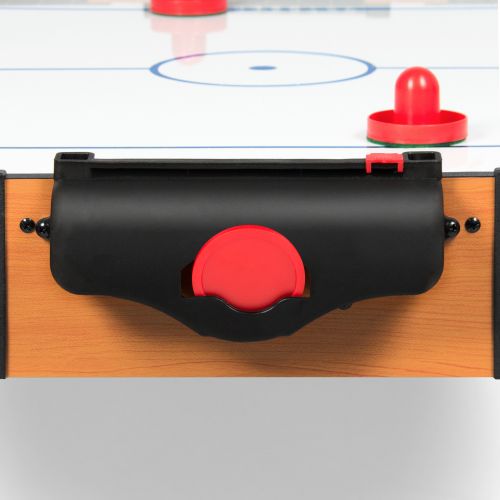  Best Choice Products 40in Air Hockey Table w Electric Fan Motor, 2 Sticks, 2 Pucks - Multicolor