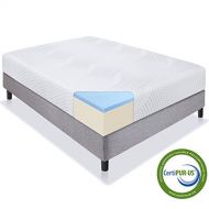 Best Choice Products 10 Dual Layered Gel Memory Foam Mattress Twin CertiPUR-US