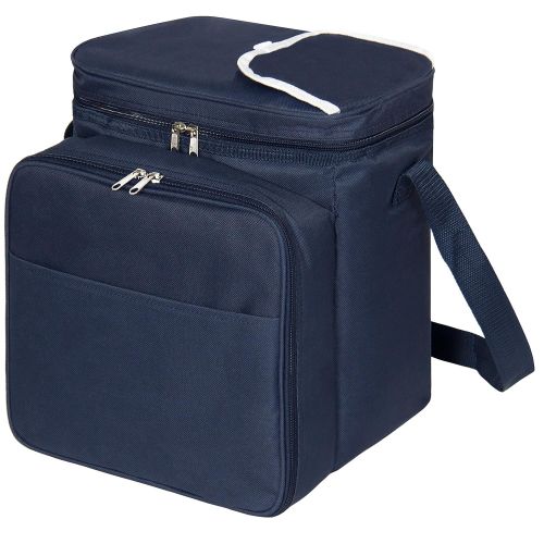  Best Choice Products 2-Person Insulated Picnic Bag Lunch Tote w/Flatware, Plates, Silverware - Blue