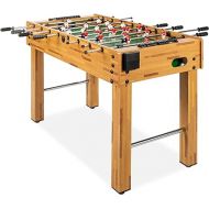 Best Choice Products 48in Competition Sized Foosball Table for Home, Game Room w/ 2 Balls, 2 Cup Holders