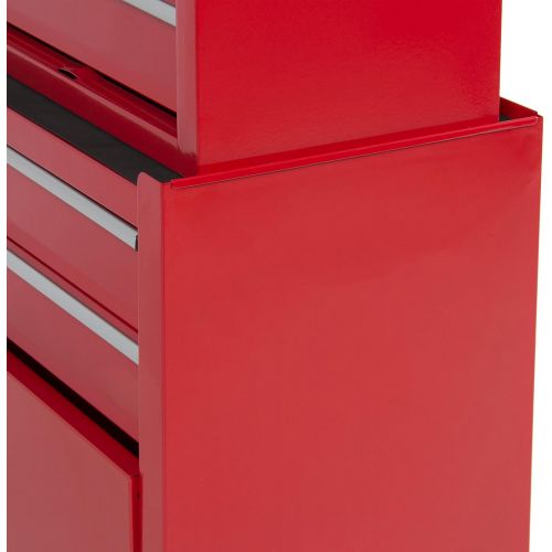  BEST CHOICE PRODUCTS Best Choice Products Portable Top Chest Rolling Tool Storage Box Cabinet Sliding Drawers