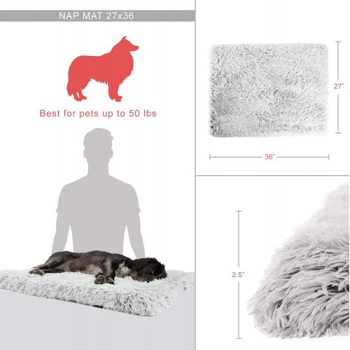  Best Friends by Sheri Orthopedic Dog Bed - Vegan Faux Fur Cushion