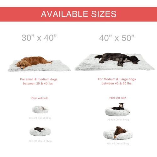  Best Friends by Sheri Luxury Shag Fuax Fur Donut Cuddler (Multiple Sizes)