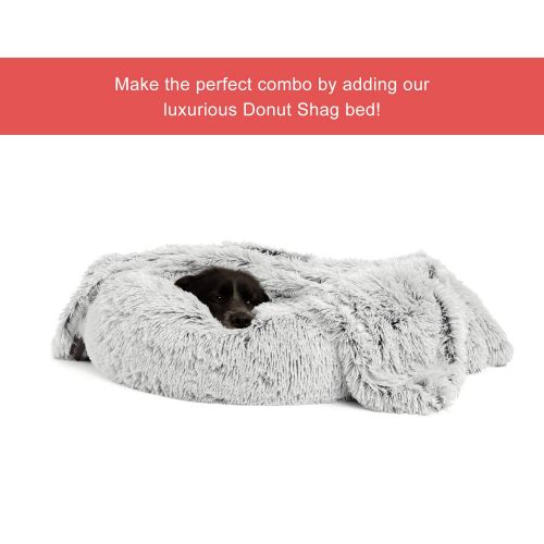  Best Friends by Sheri Luxury Shag Fuax Fur Donut Cuddler (Multiple Sizes)