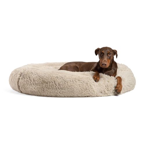  Best Friends by Sheri Luxury Shag Fuax Fur Donut Cuddler (Multiple Sizes)