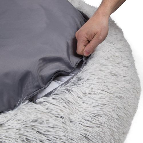  Best Friends by Sheri Luxury Shag Fuax Fur Donut Cuddler (Multiple Sizes)