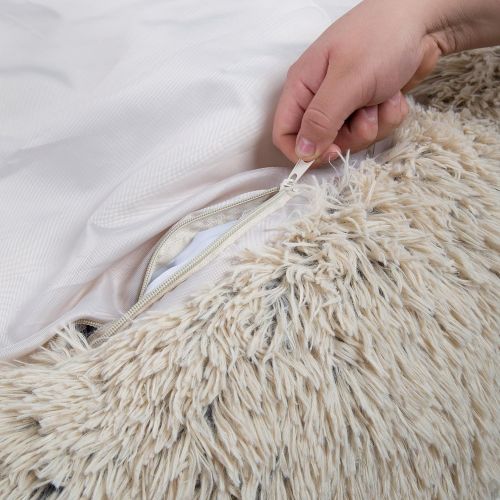  Best Friends by Sheri Luxury Shag Fuax Fur Donut Cuddler (Multiple Sizes)