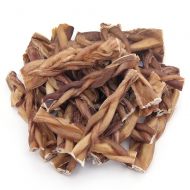 Best Pet Supplies, Inc. GigaBite Odor-Free Braided Bully Sticks - USDA & FDA Certified All Natural, Free Range Beef Pizzle Dog Treat - by Best Pet Supplies