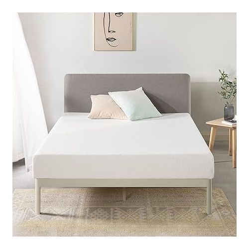  Best Price Mattress 8 Inch Full Mattress Bed-In-A-Box, Green Tea Memory Foam , White