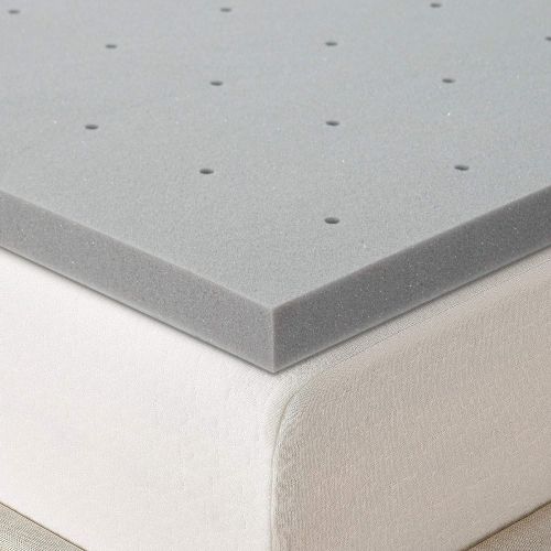  Best Price Mattress Full Mattress Topper - 1.5 Inch Bamboo Charcoal Infused Memory Foam Bed Topper Cooling Mattress Pad, Full Size